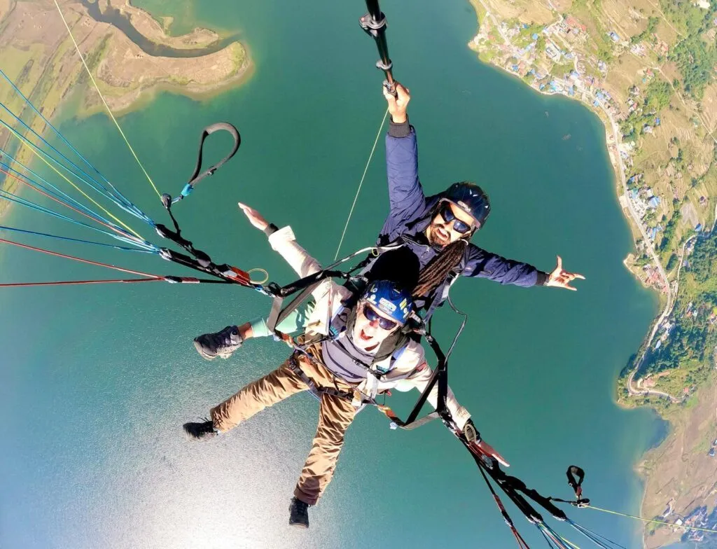 accessible paragliding in nepal